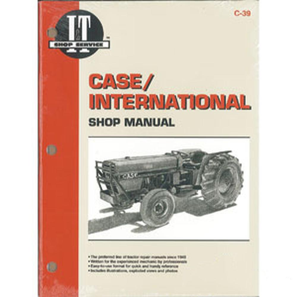 Shop Manual Fits Case-IH Fits International Tractor 385 485 585