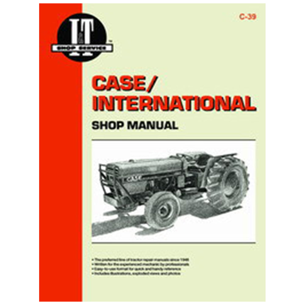 Shop Manual Fits Case-IH Fits International Tractor 385 485 585