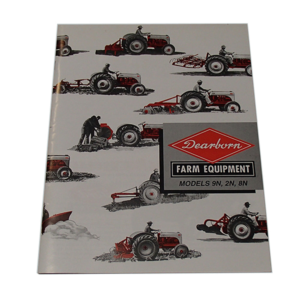 Implement Sales Brochure Fits Ford Tractor 2N 8N 9N Covers Years 1939-1952