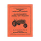 REP003 Operators Manual Reprint: AC WD Fits Allis Chalmers