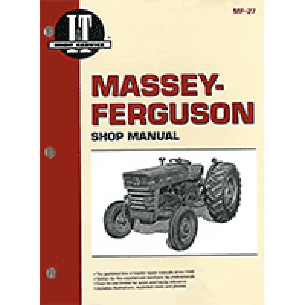 Shop Manual - Fits Massey Ferguson - ITMF27 - Replaces MF-27, MF27