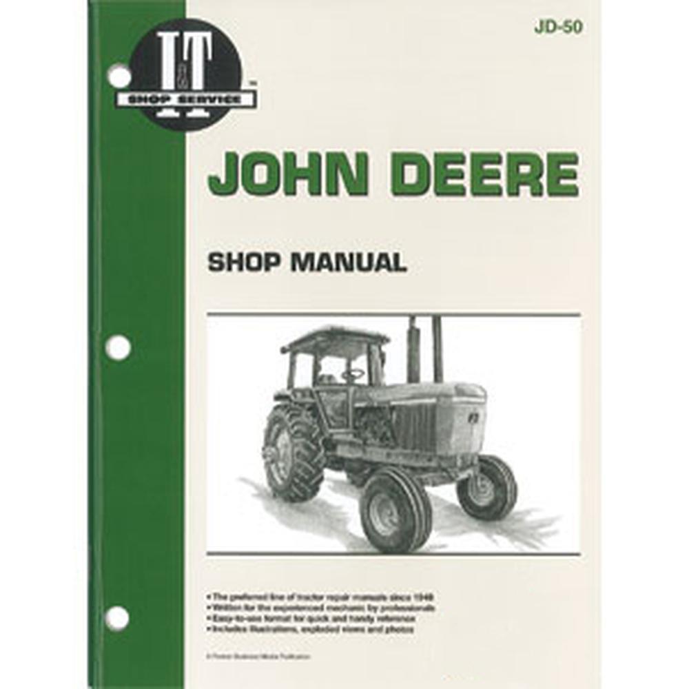 Shop Manual Fits John Deere Replaces 595-JD50