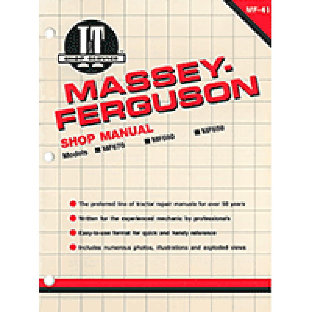 Service Manual Fits Massey Ferguson Replaces MF-41