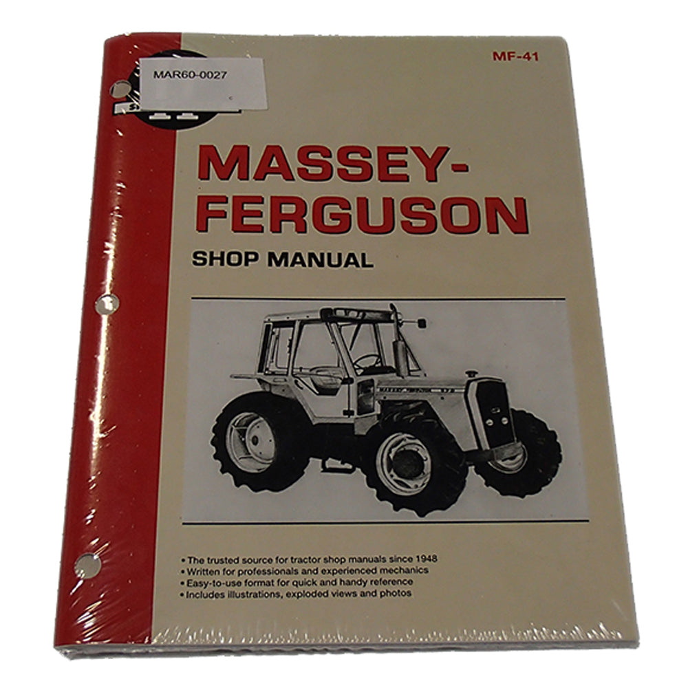 Service Manual Fits Massey Ferguson Replaces MF-41