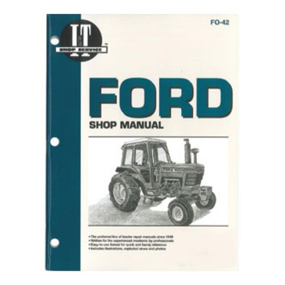 Shop Manual FO42 Fits Ford New Holland 6600 6610 6700 6710 7000 7600 7610