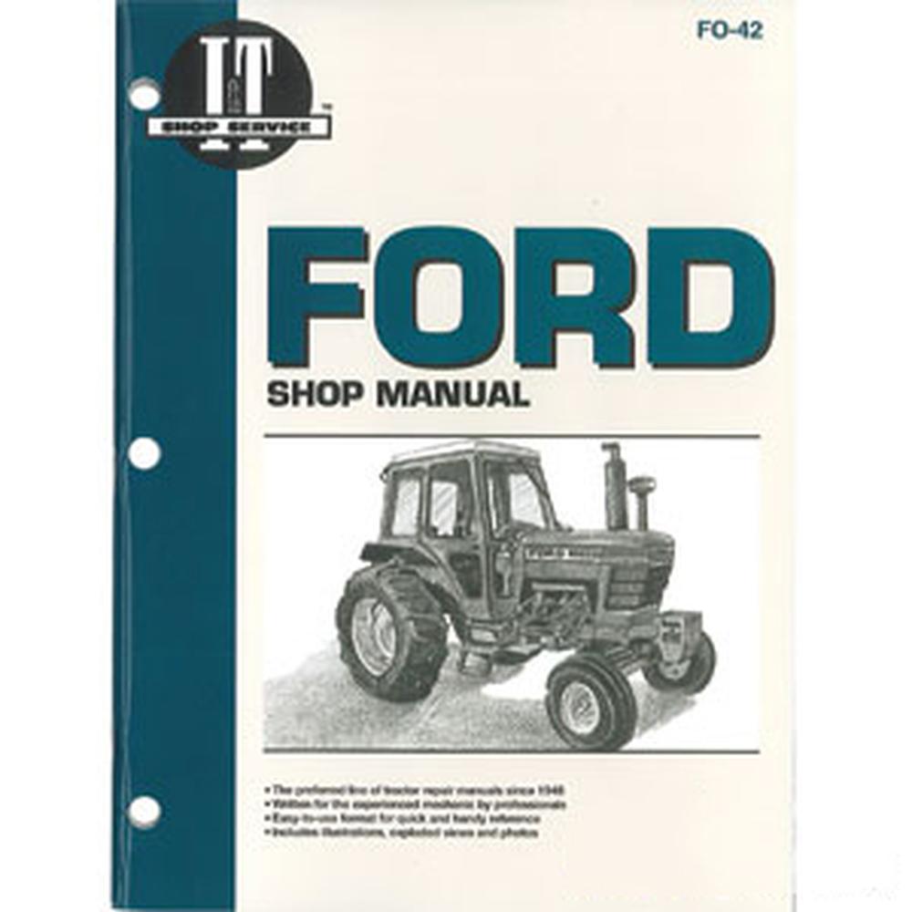 Shop Manual FO42 Fits Ford New Holland 6600 6610 6700 6710 7000 7600 7610