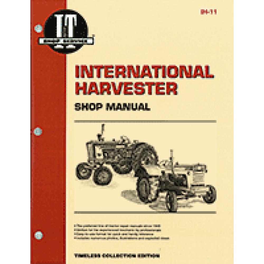 Shop Service Manual I&T IH-11 Fits International Harvester 600 650