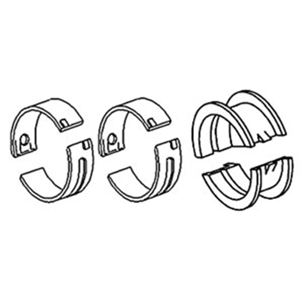 Main Bearings - Standard - Set Fits International Fits Cub Fits Cub Lo-Boy Fits