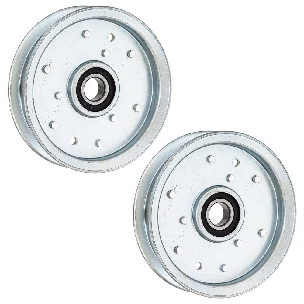 Flat Idler Pulley Set Fits Cub Cadet Replaces 756-04511