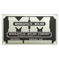 MMS018 Serial Number Tag With Rivets Fits Minneapolis Moline