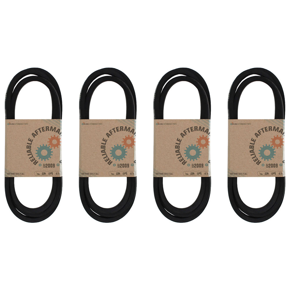 Disc Mower Drive Belt Set 4 527976 Fits New Idea 5408 Challenger HTD8 HTD8B Hay