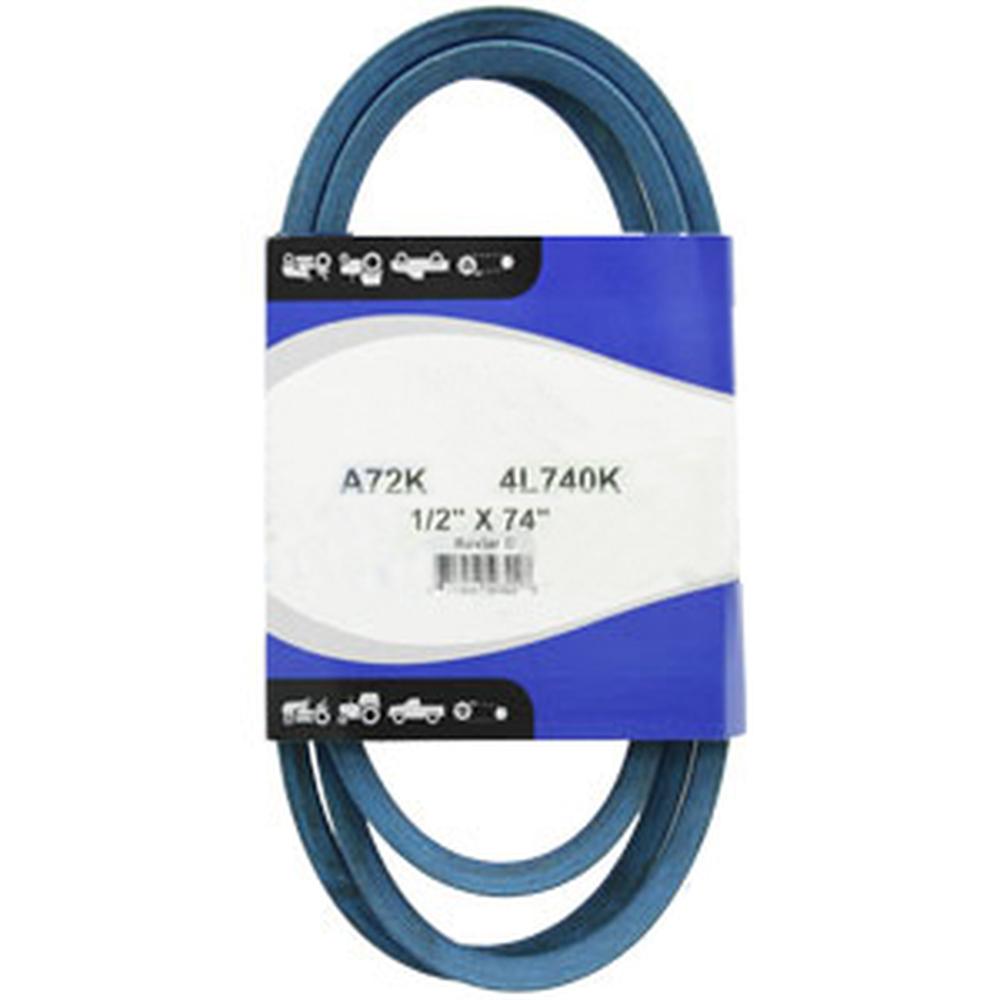 A72K V Belt Fits John Deere Riding Mower Models 200 208 210 212 214 +