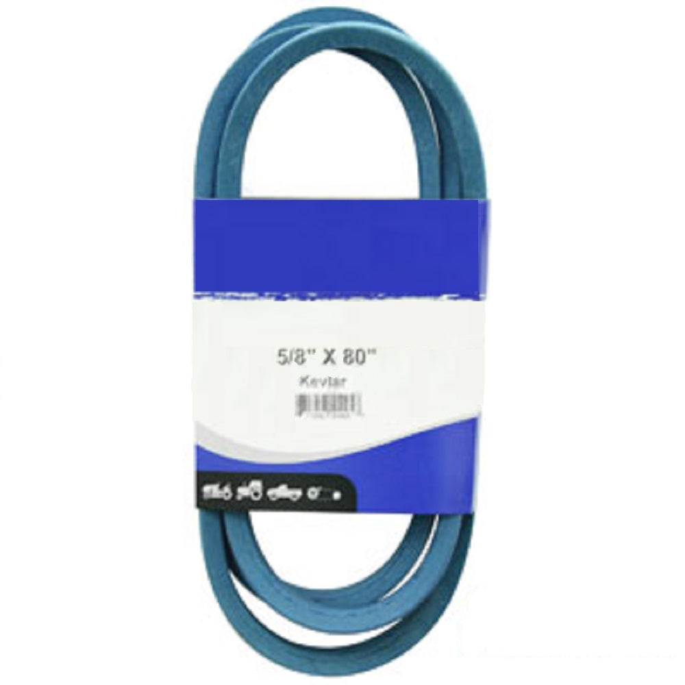 A-B77K Made With Aramid Blue V-Belt (5/8" X 80") Fits Sears/Fits Craftsman