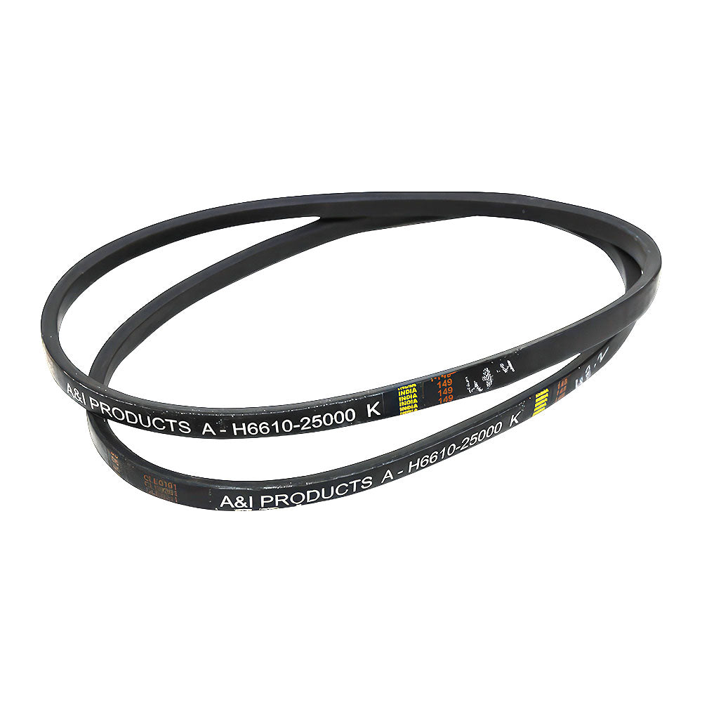 PTO Drive Belt Set Fits Kubota Replaces 6610125000 Made with Aramid