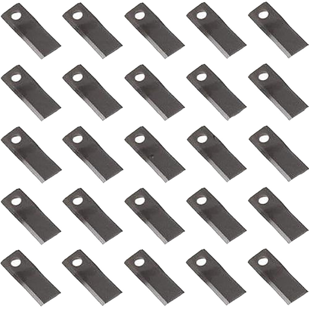 (25) Angled Blades 56451200 Fits Kuhn Disc Mower GMD500S GMD55S GMD600HD GMD66HD