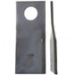 LH Disc Mower Blade Fits Edcor Replaces NI527747Z
