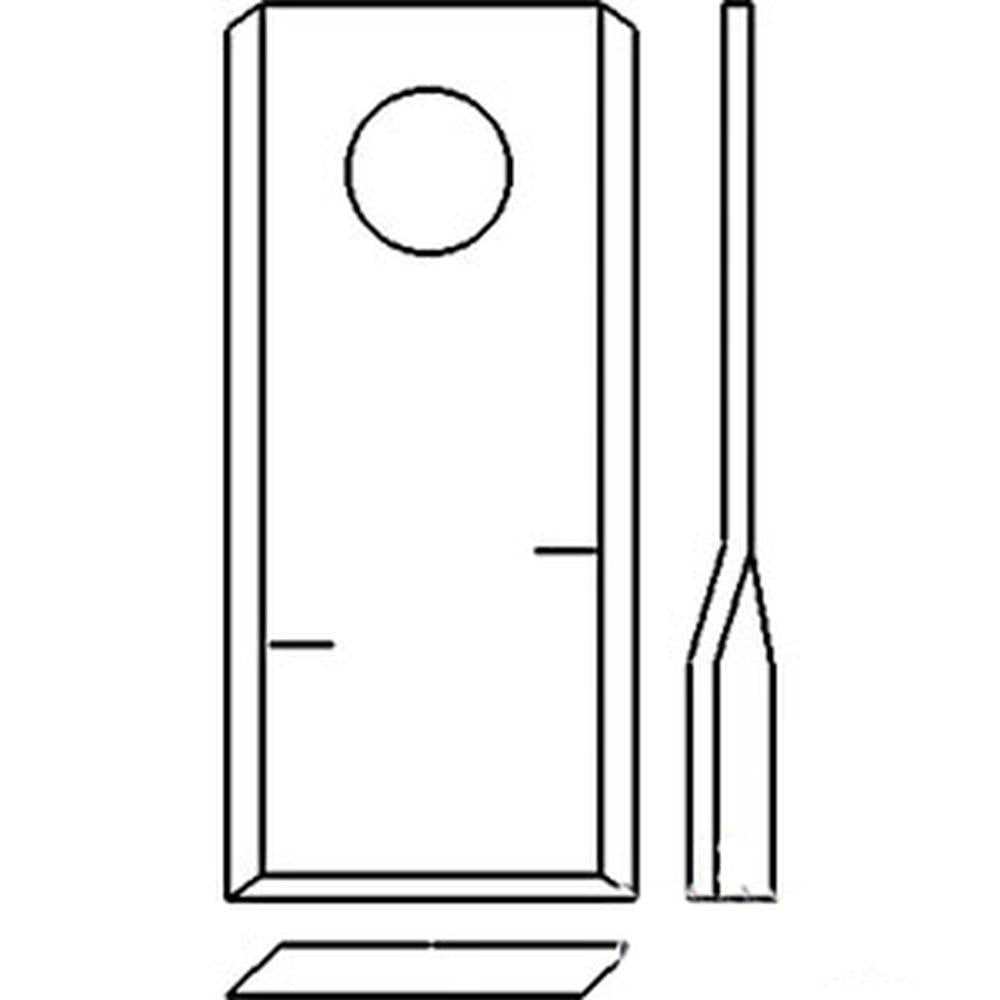 Disc Mower Blade Fits Krause Replaces 1398880