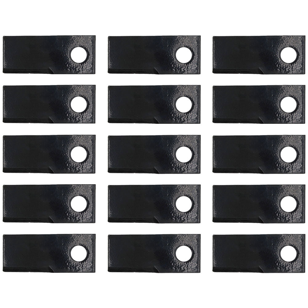 (15) Mower Blades LH Fits Krone AFA243 AFA283 AFL283 AM203 AM243 AM283