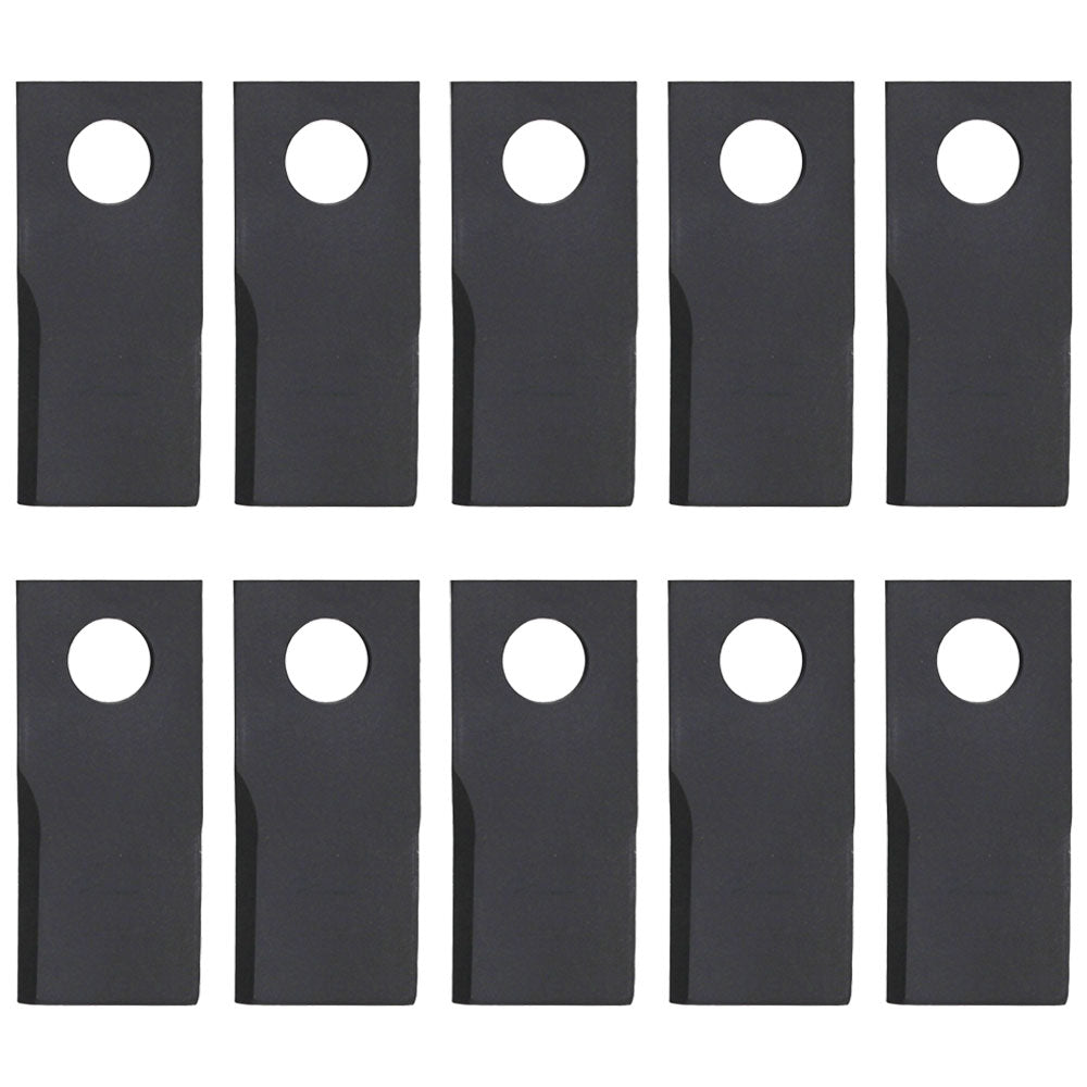 Qty 10: Right Hand Disc Mower Blade Fits BUSH HOG Replaces 00787166