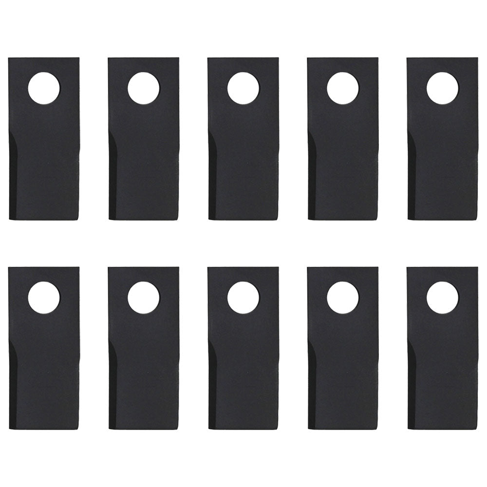 Qty 10: Right Hand Disc Mower Blade Fits BUSH HOG Replaces 00787166