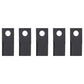 Qty 5: Right Hand Disc Mower Blade Fits Rhino Replaces 00787166