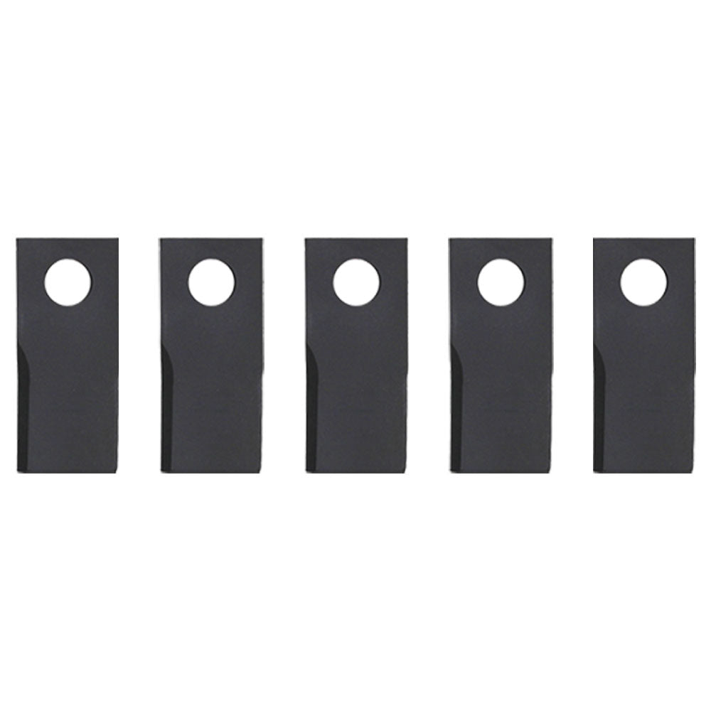Qty 5: Right Hand Disc Mower Blade Fits Rhino Replaces 00787166