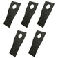Qty 5: Right Hand Disc Mower Blade Fits BUSH HOG Replaces 00787166