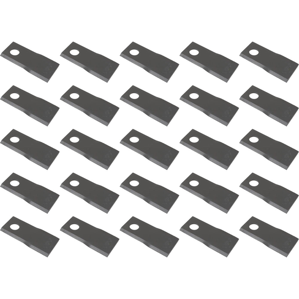 Qty 25: RH Disc Mower Blade Fits Fella Replaces MOE70-0028_x25