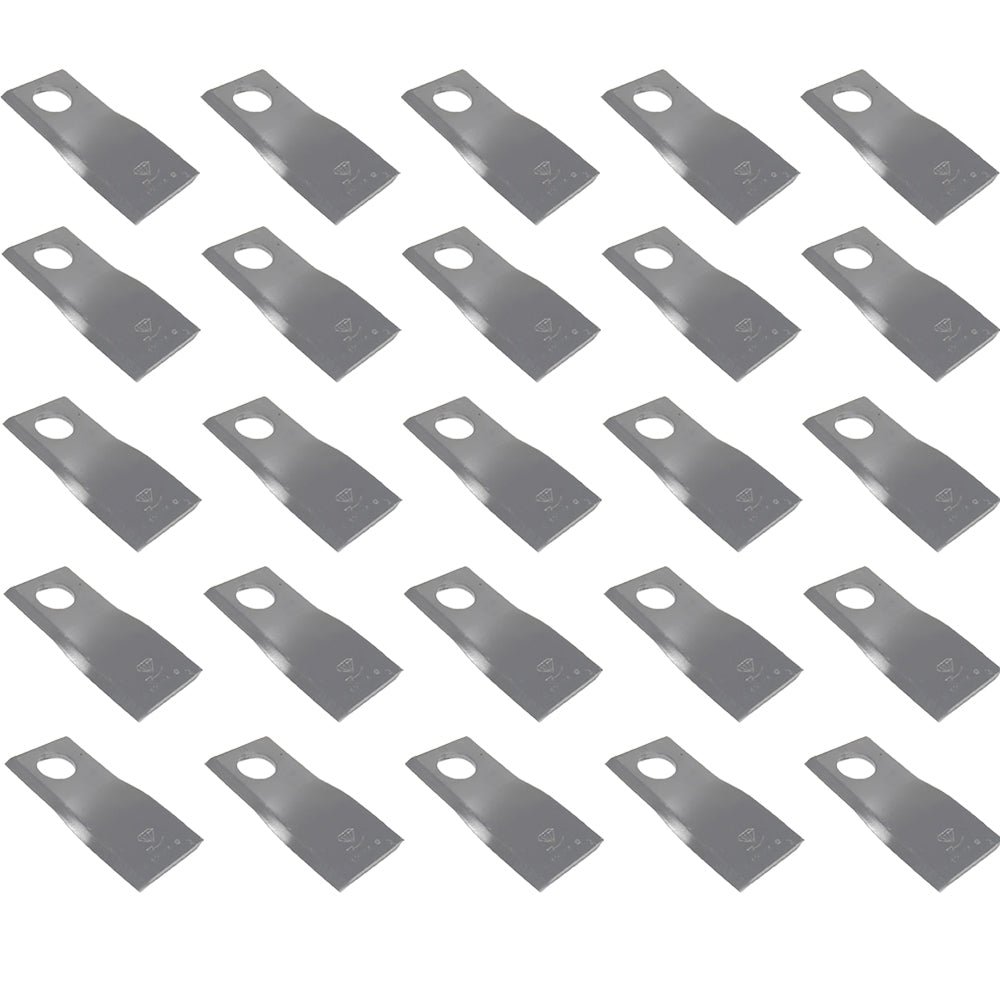 (25) 527748 RH 18 Degree Disc Mower Blades Fits Bush Hog: DM180 DM190 DM70 DM80