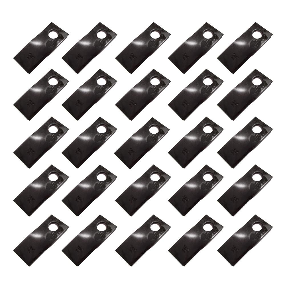 527748 (25) LH Disc Mower Blades Fits John Deere 1004 1005 1006 1007 DM70 DM80