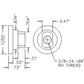 Disc Mower Blade Bolt Kit Fits BUSH HOG Replaces BK001