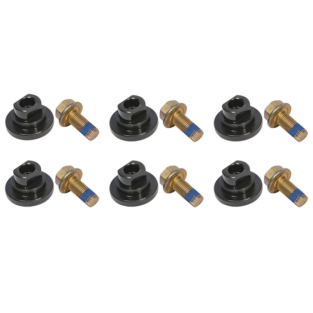 Qty: 6 - Disc Mower Blade Bolt Kit
 Fits BUSH HOG Replaces BK001