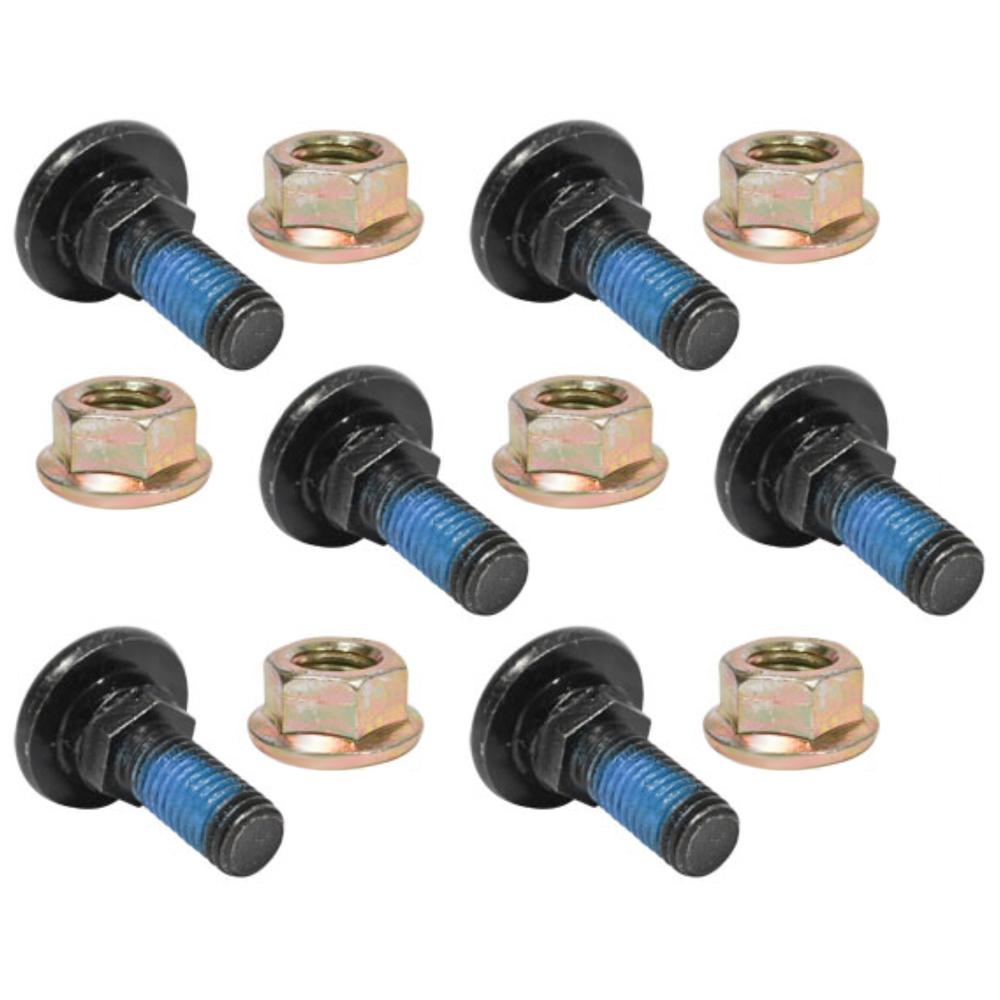 E-AE71254 Mower Blade Bolt & Nut Kit (6pcs) Fits John Deere 635, 630, 625, 535