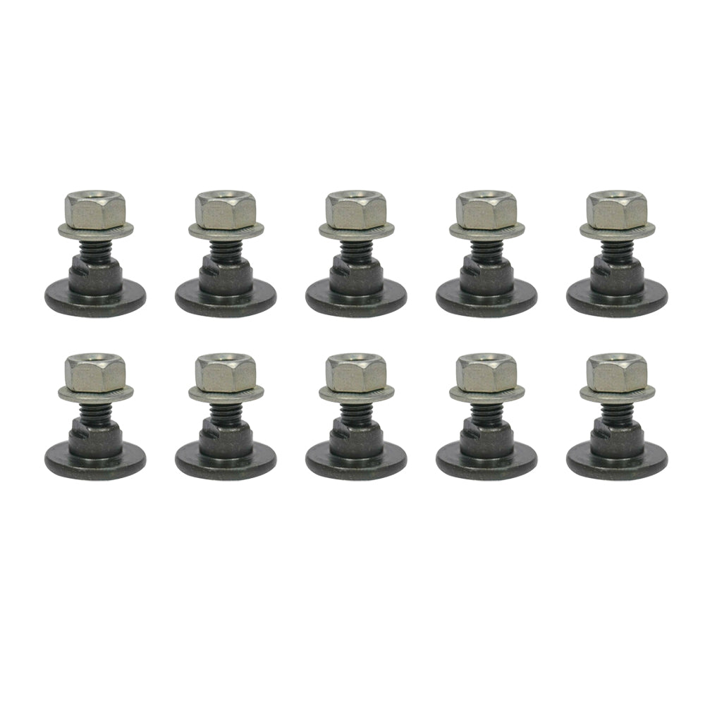 Blade Bolt Kit 10 Pack Fits John Deere 260 1326 240 Fits New Holland Kuhn GMD55