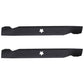 (2) Hi Lift Mower Blades Fits Husqvarna 38" Decks Repl. 532138497 138497