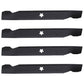 Qty 4: Mower Blade Fits Poulan Replaces 531307221