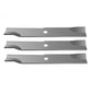 Fits Exmark 52" RIDING LAWN MOWER DECK BLADES HIGH LIFT REPLACES 103 6382 SET OF
