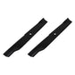 Qty 2: Mower Blade
 Fits Exmark Replaces 103-1580-S