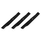 Qty 3: Mower Blade Fits Dixie Chopper Replaces 30227-60H