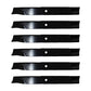 Qty 6: Mower Blade
 Fits Exmark Replaces 103-1580-S
