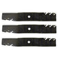 (3) 96-382 Mulching Blade Fits Exmark Fits Toro Quest MX5000 MX5060 SS5000 50"
