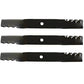 3-pack Fits Gator G6 Mower Blades Fits John Deere X465 62C 62D Desk