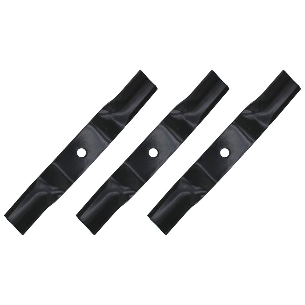 Set of 3 16 5/8" x .715" Mower Blades Fits Kubota ZG2048 K5182-71840