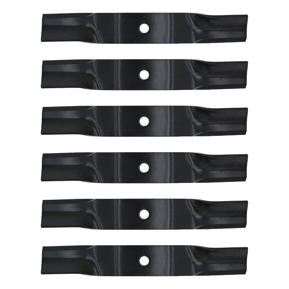 6 New XHT Heavy Duty Blades 48" Decks Fits Kubota K5182-71840 K5575-34330
