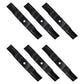 (6) Pack Mower Blades Fits Kubota KOMMANDER 48" K5575-34330 K5575-97530 ZG2048