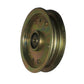 Flat Idler Pulley (Zinc) Fits Cub Cadet Replaces 756-04129B