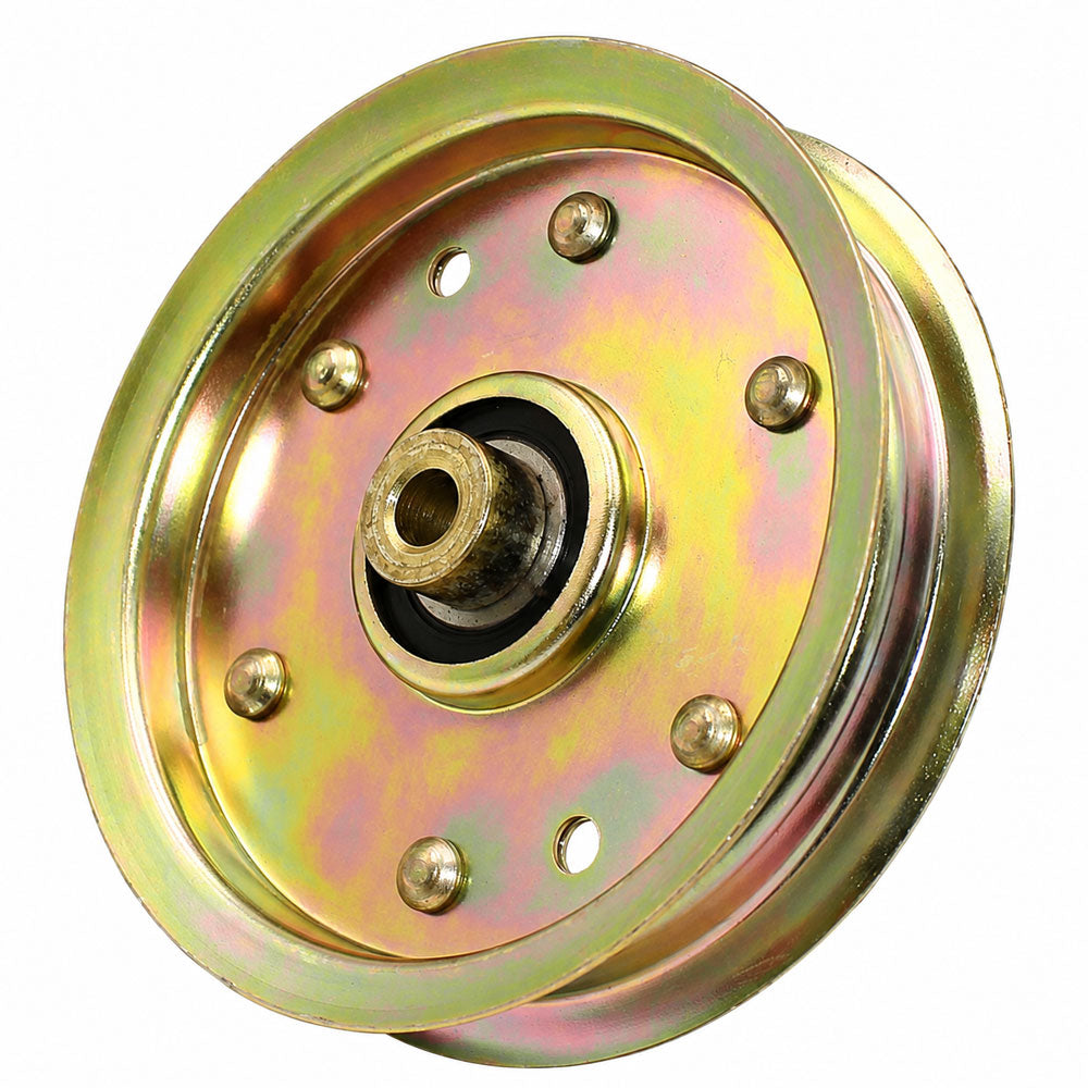 756-04129C New Zinc Flat Idler Pulley Fits Craftsman LT1000 Fits Cub Cadet