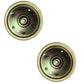 Set of (2) Flat Idler Pulley Fits Cub Cadet RZT-L50 RZT-L54 RZT-S42 RZT-S46