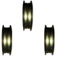 Set of (3) Flat Idler Pulleys Fits Cub Cadet LT1040 LTX1040 LTX1042 LTX1050