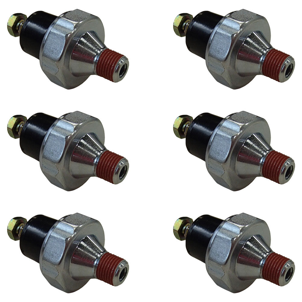 Qty 6: Oil Pressure Switch
 Fits Universal Products Replaces 077667